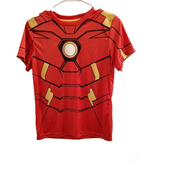 Marvel Avengers Iron Man Boys Graphic Tee Red Size 8 NWOT Superhero T-Shirt - Picture 4 of 6